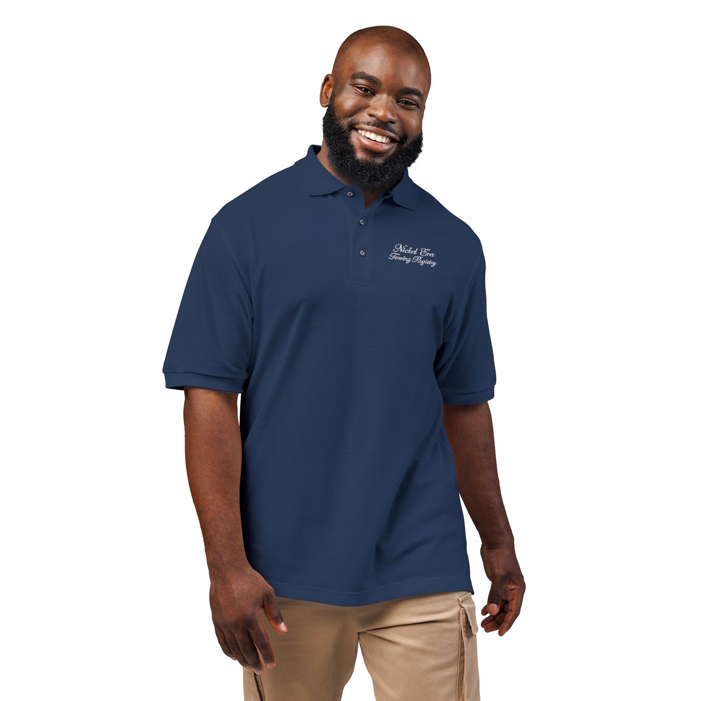 Nickel Era Touring Registry Embroidered Polo Shirt