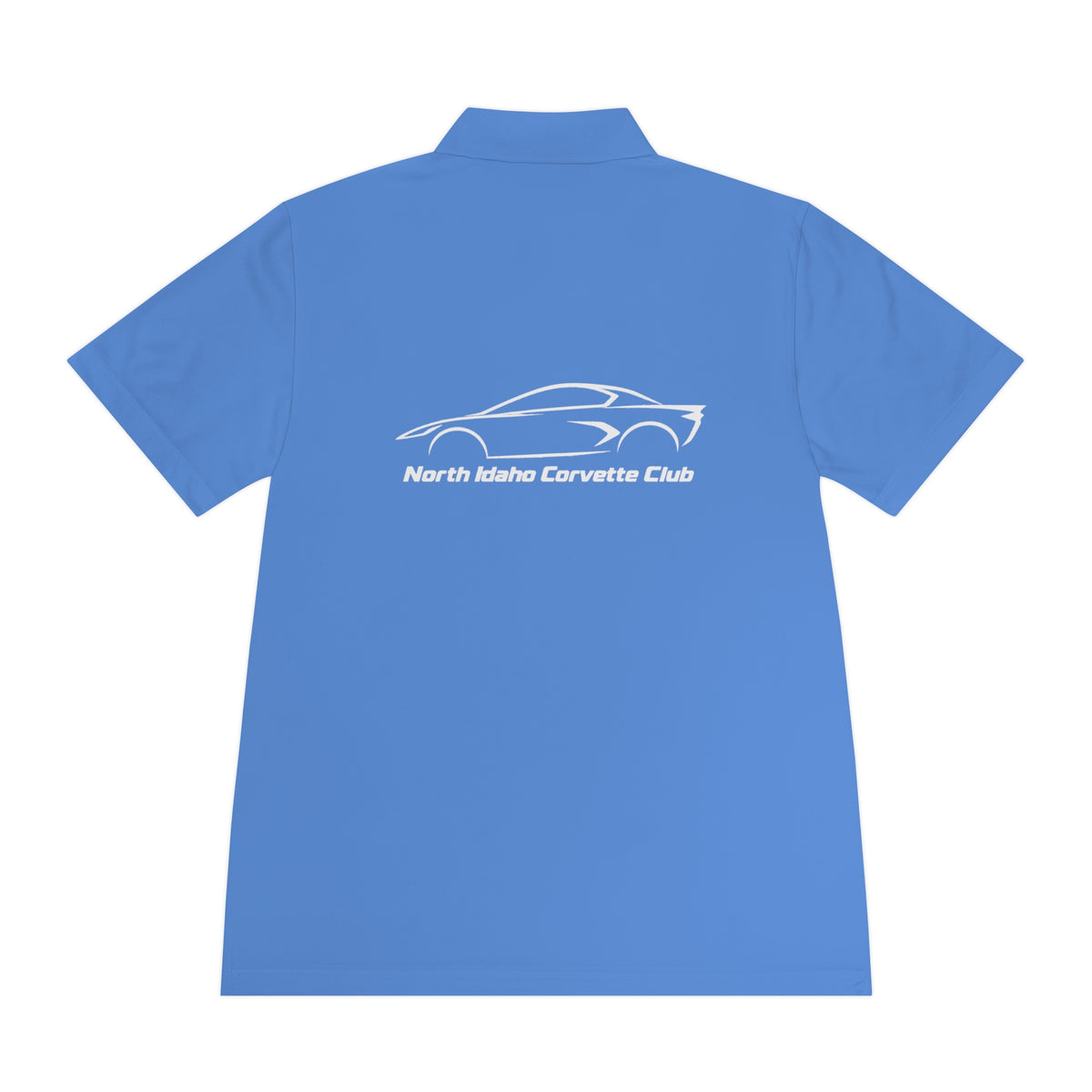 North Idaho Corvette Club Performance Polo with Front and Back Logos