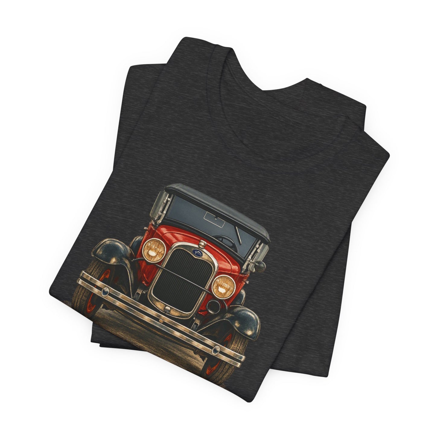 Napa Valley A's Red Vintage Car T-Shirt — Napa Valley A's Classic Automobile Tee