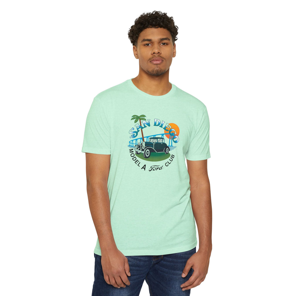 San Diego Model A Ford Club T-Shirt — XS to 5XL
