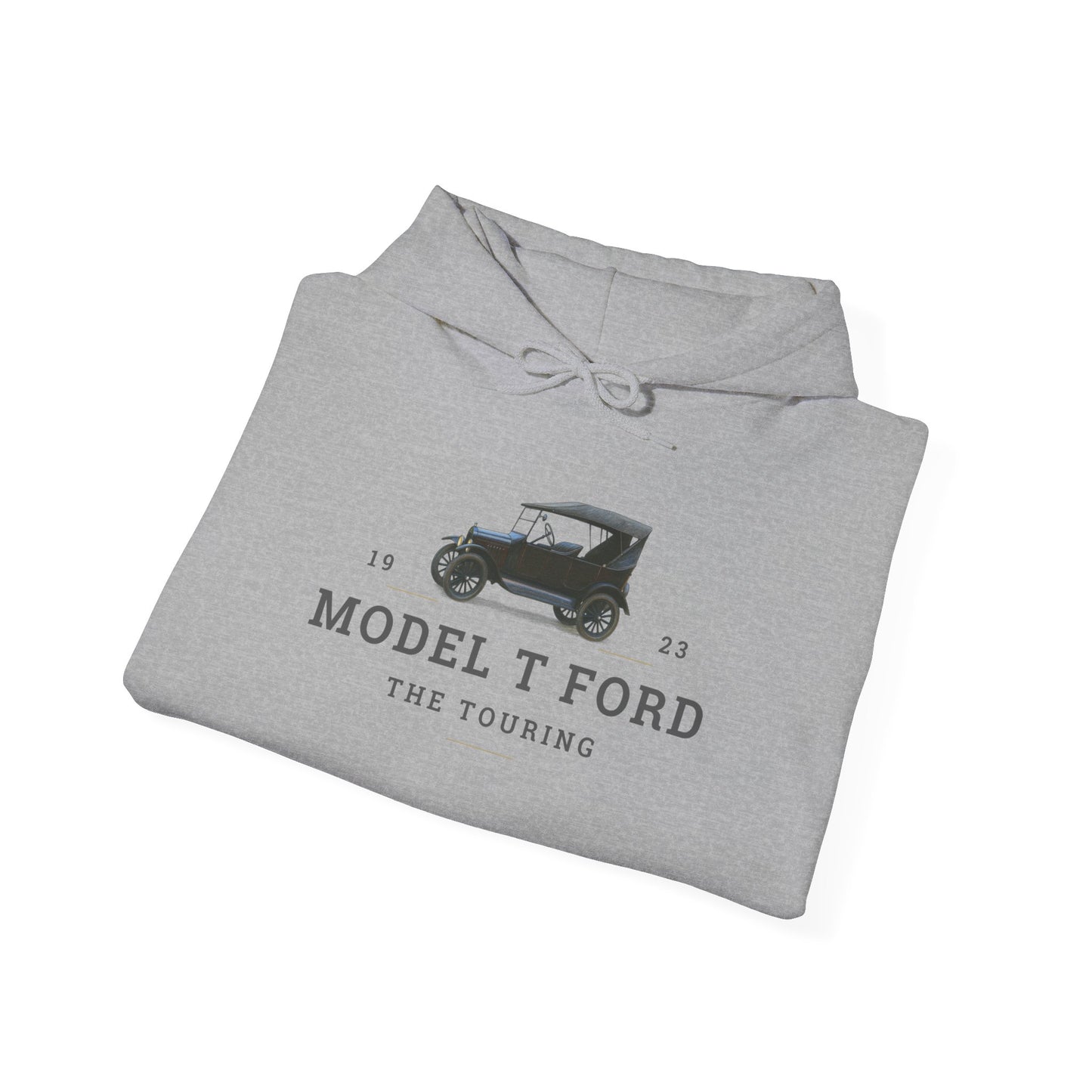 1923 Model T Ford Touring Hoodie – Vintage Touring Car Graphic Sweatshirt