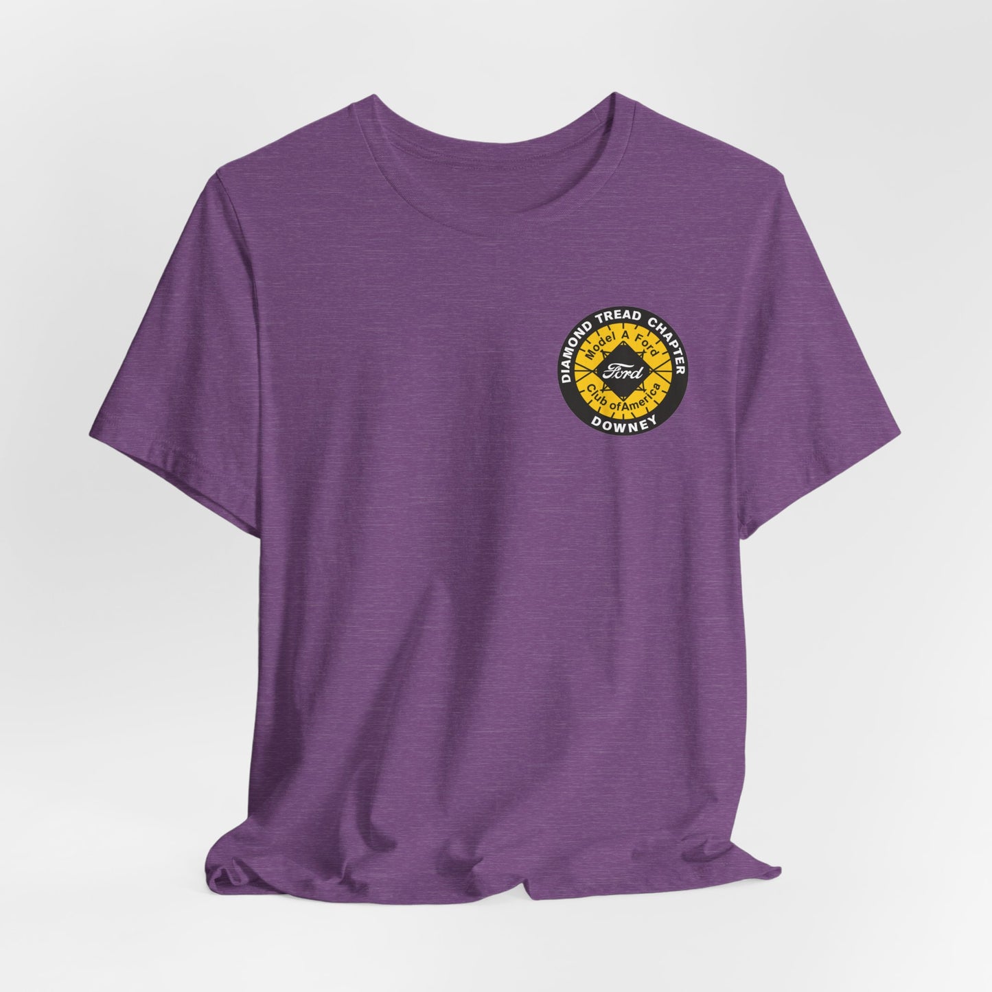 Diamond Tread Chapter Downey T‑Shirt - Small Front Logo Only
