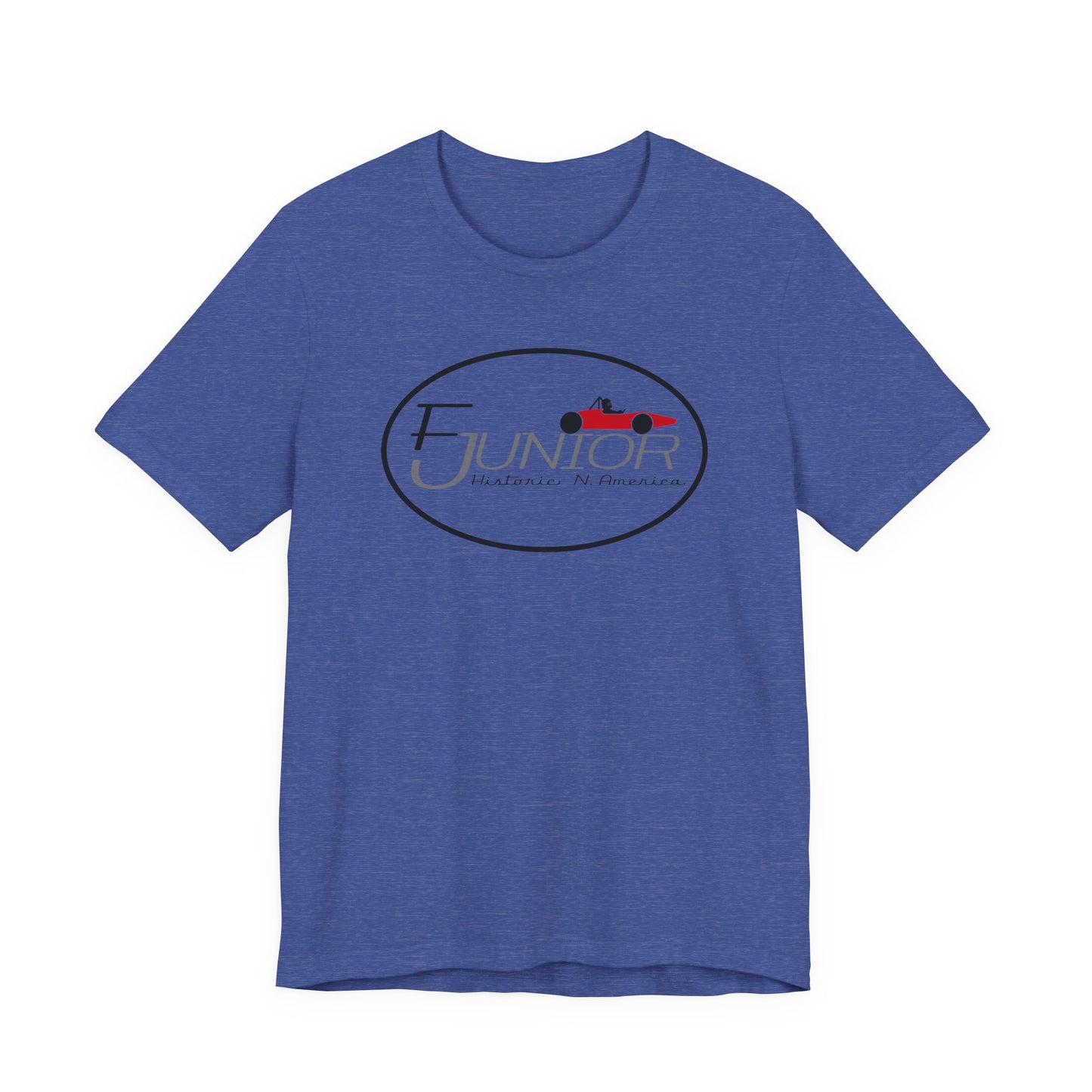 F Junior Historic N. America Racing Logo T-Shirt — Vintage Race Car Graphic Tee