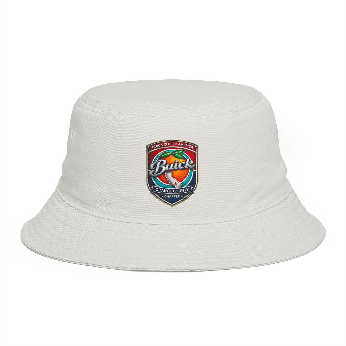Buick Orange County Chapter Bucket Hat — Vintage Car Logo Hat for Auto Enthusiasts