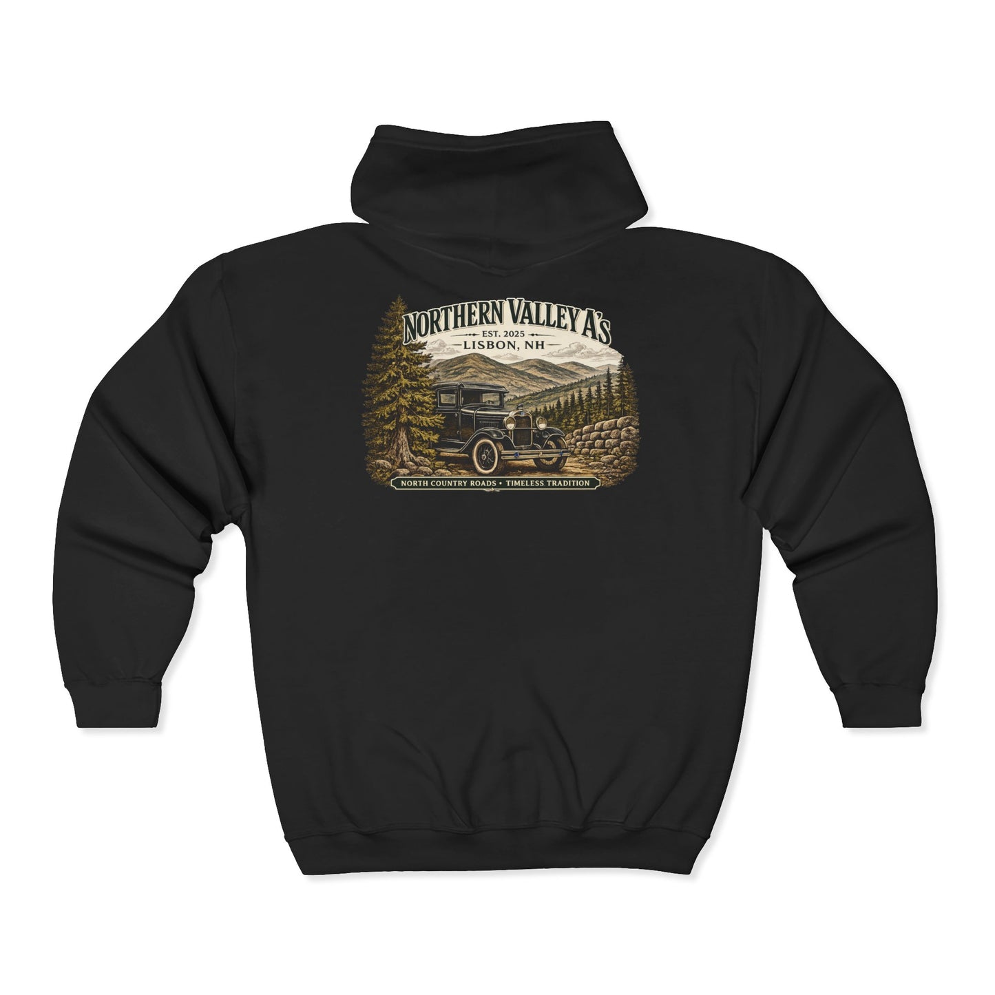 Northern Valley A's Lisbon, NH Hoodie — Sweatshirt