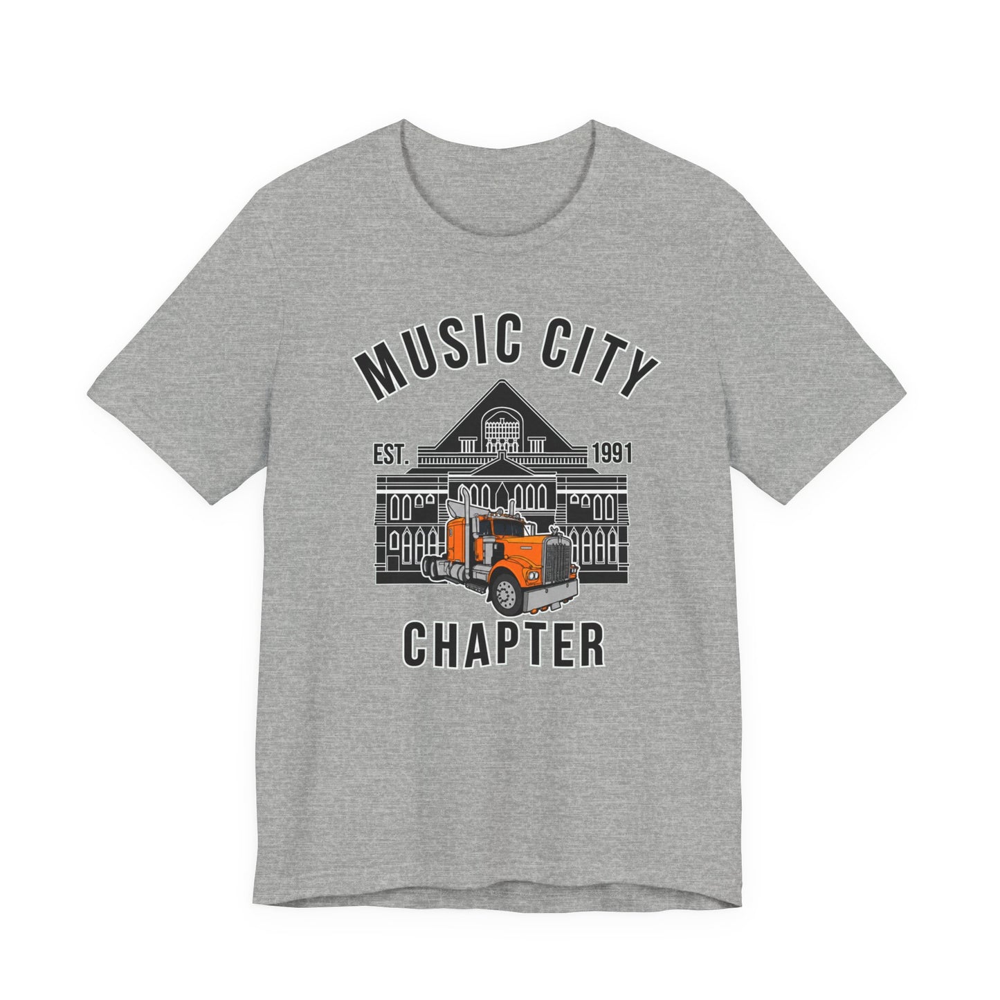 Music City Chapter ATHS T-Shirt – Single Front Logo