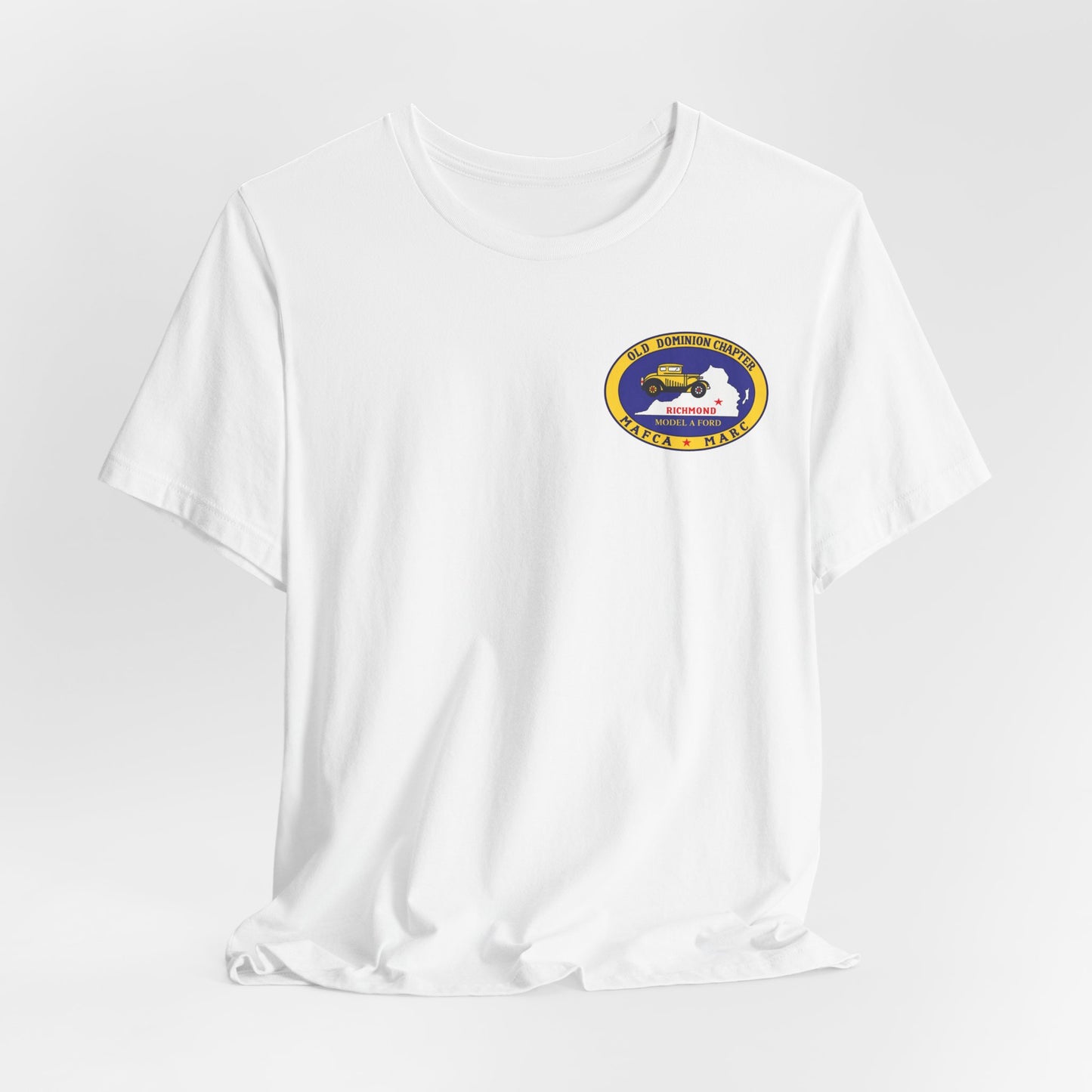 Old Dominion Model A Ford Club Chest Logo Tee