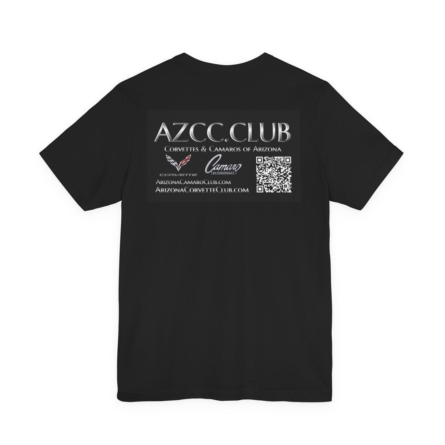 AZCC Club Logo T‑Shirt — Arizona Club Tee with QR Code