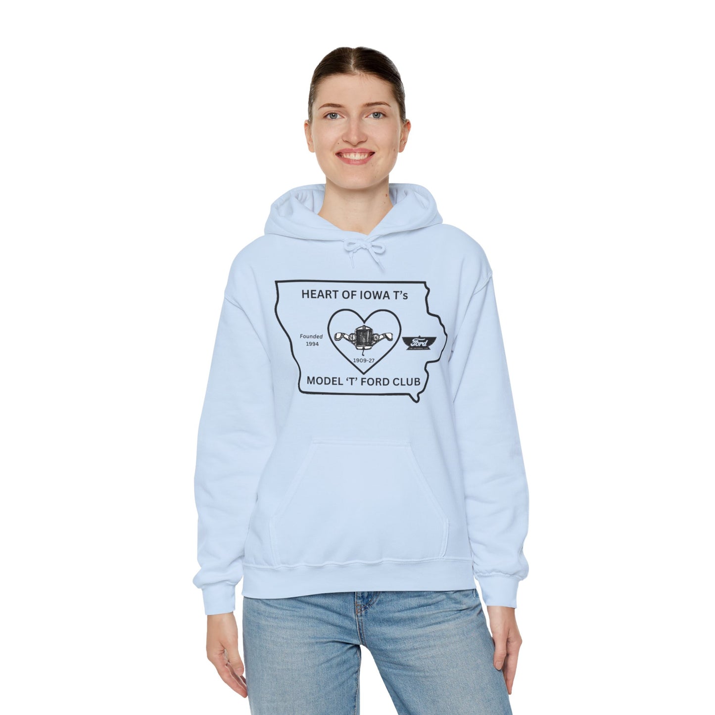 Heart of Iowa T's Unisex Heavy Blend™ Hooded Sweatshirt