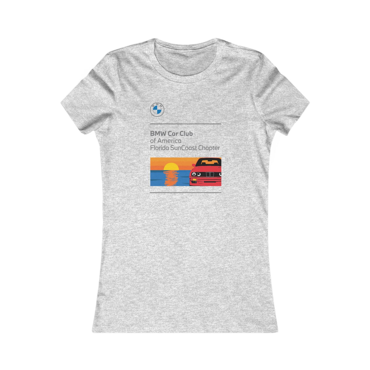 BMW Car Club of America Florida SunCoast Chapter Women's T-Shirt