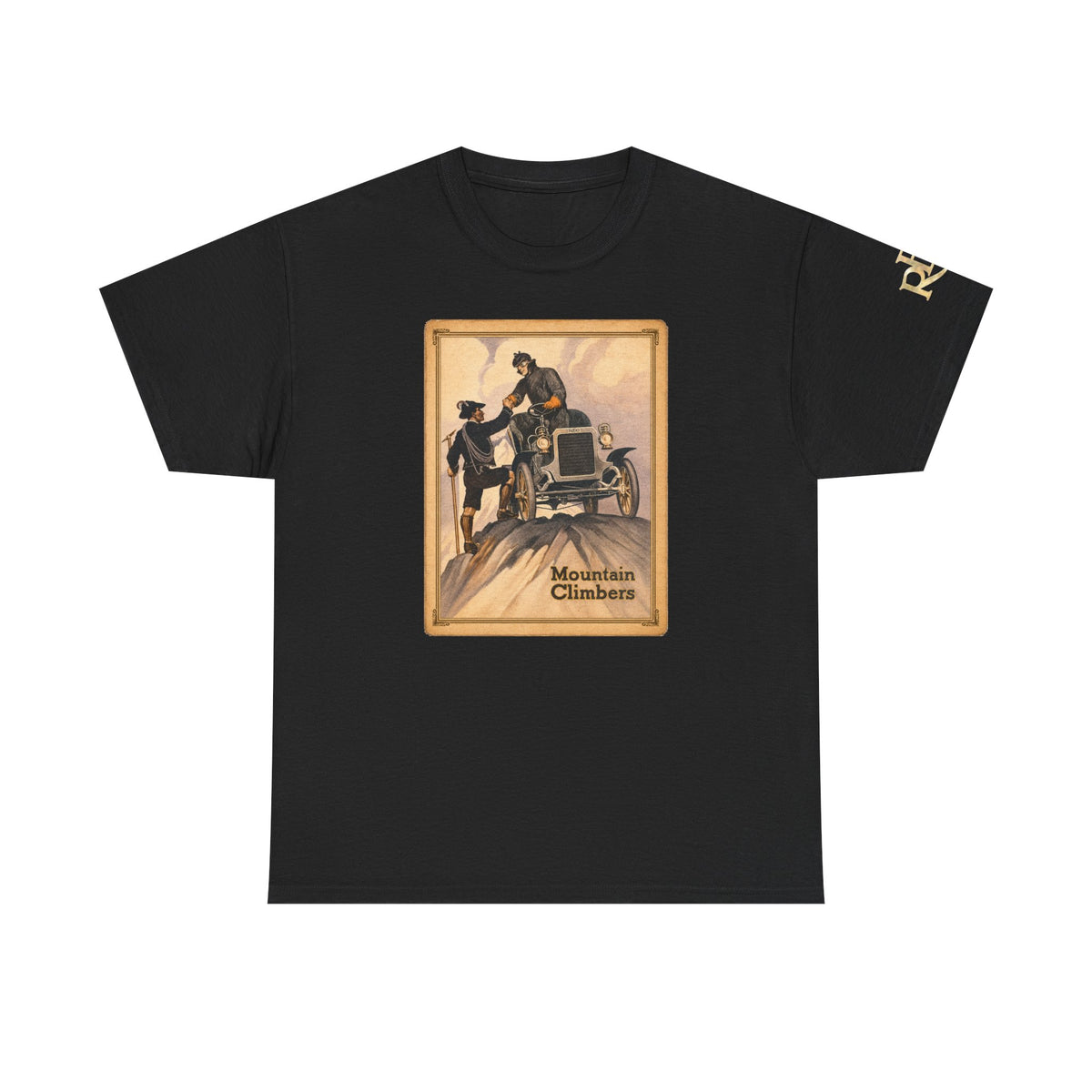 REO Mountain Climbers Vintage Tee — Unisex Heavy Cotton Tee