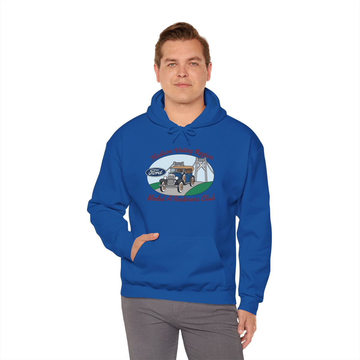 Hudson Valley Region Model A Restorers Club Unisex Heavy Blend™ Hooded Sweatshirt