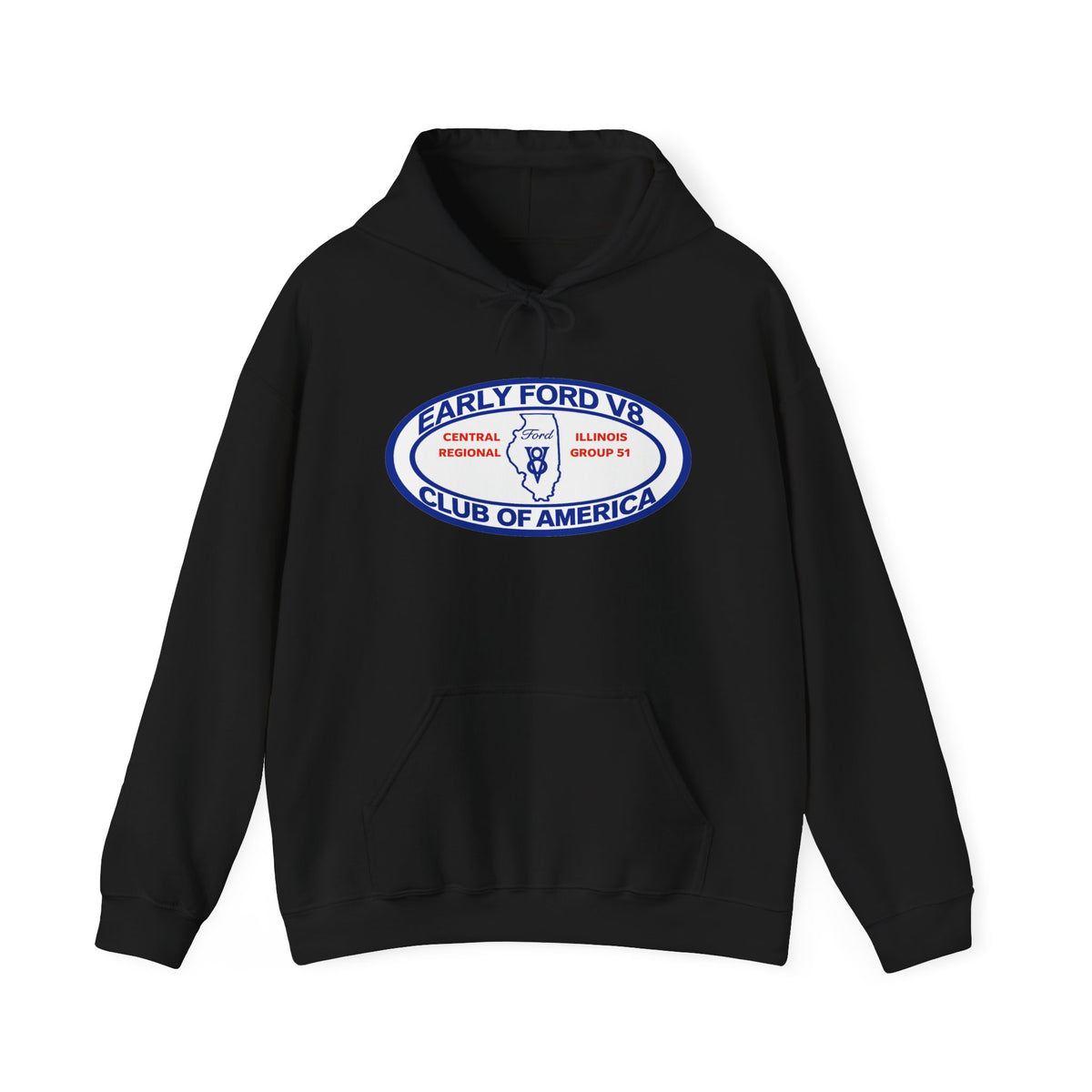 Central Illinois Early Ford V8 Hoodie