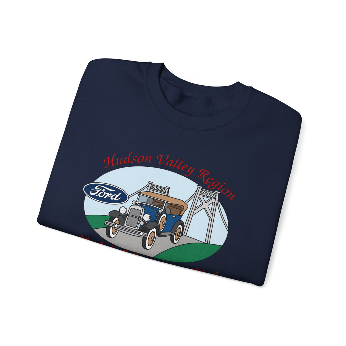 Hudson Valley Region Model A Restorers Club Unisex Heavy Blend™ Crewneck Sweatshirt