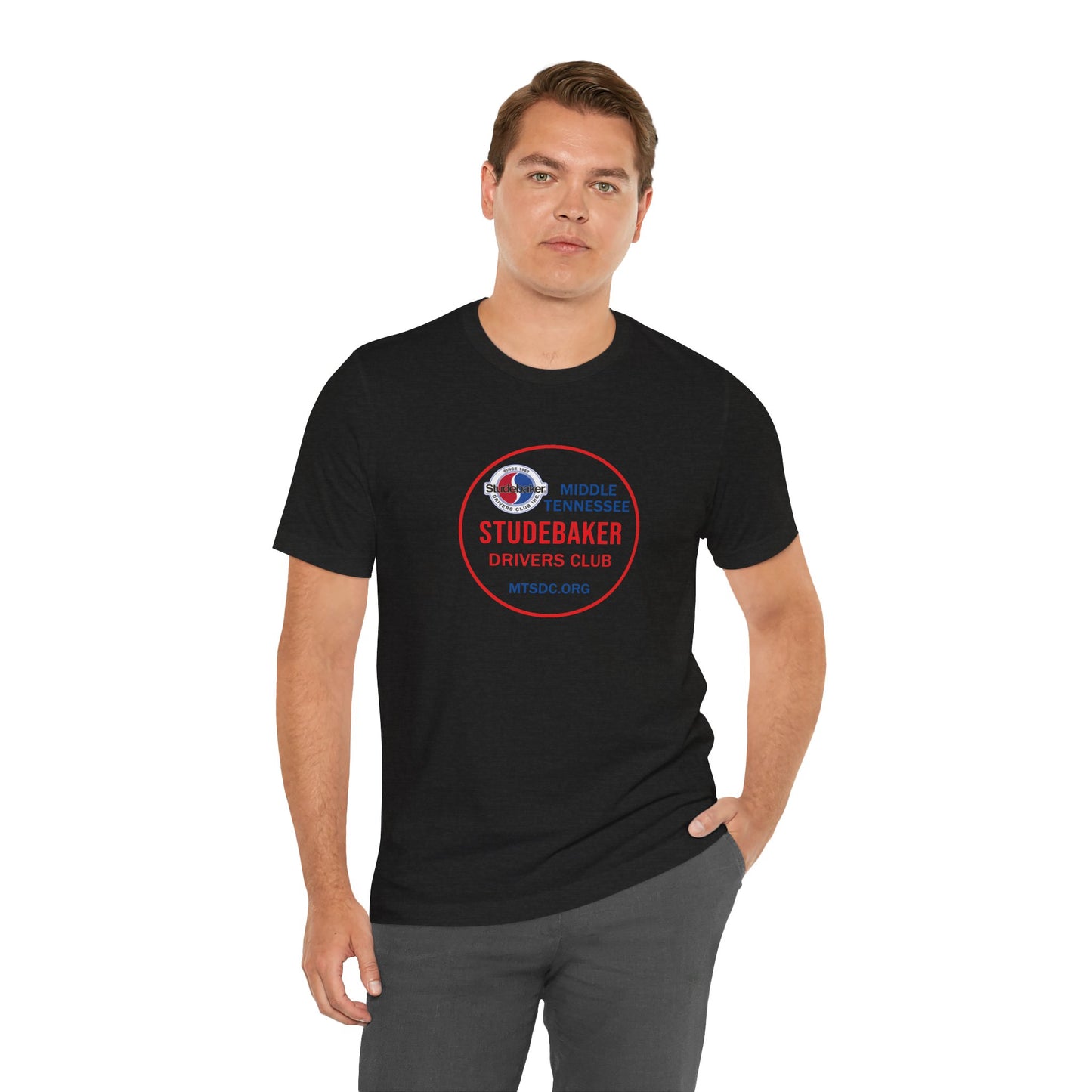 Middle Tennessee Studebaker Drivers Club Chapter Soft Tee — Unisex Jersey Short Sleeve Tee