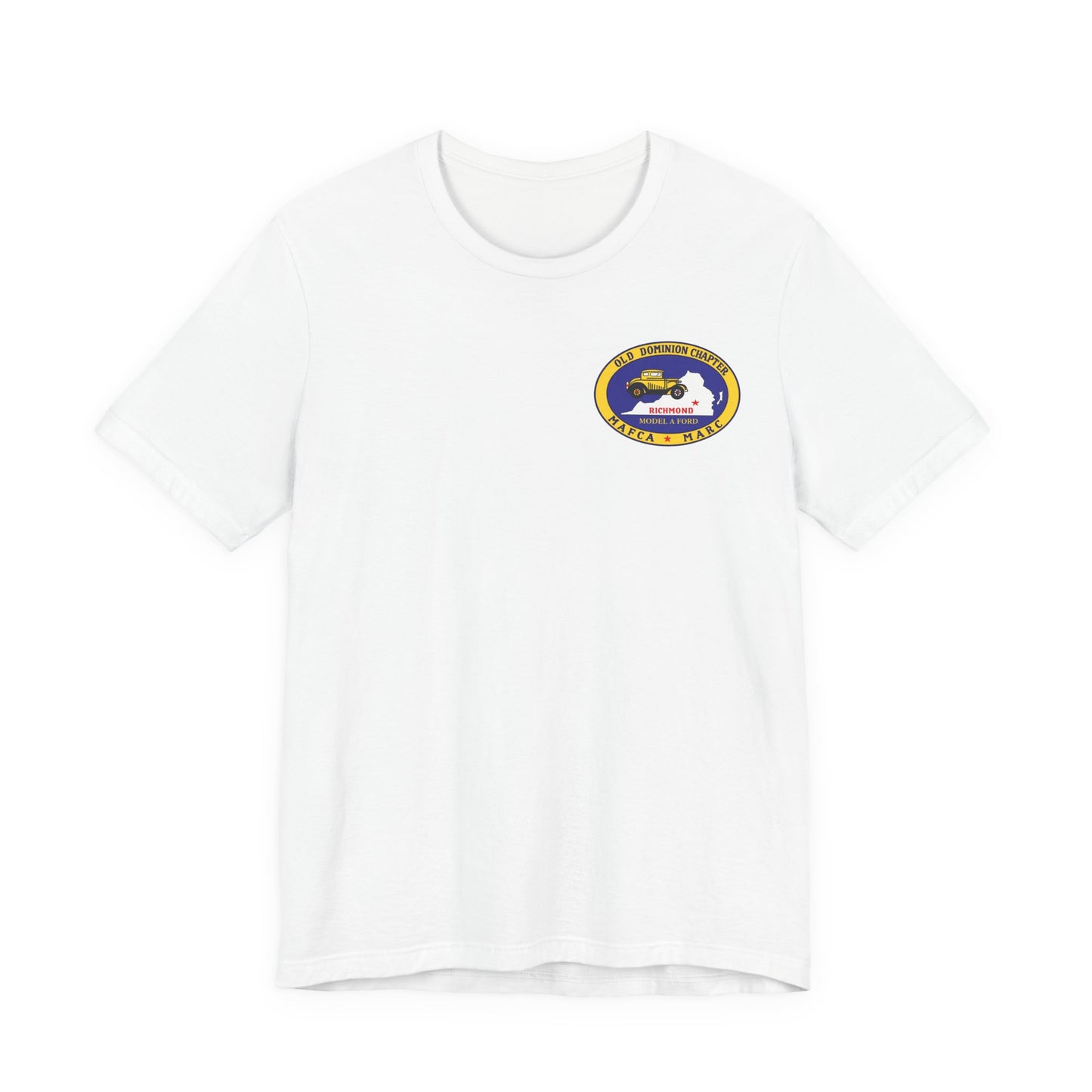 Old Dominion Model A Ford Club Chest Logo Tee