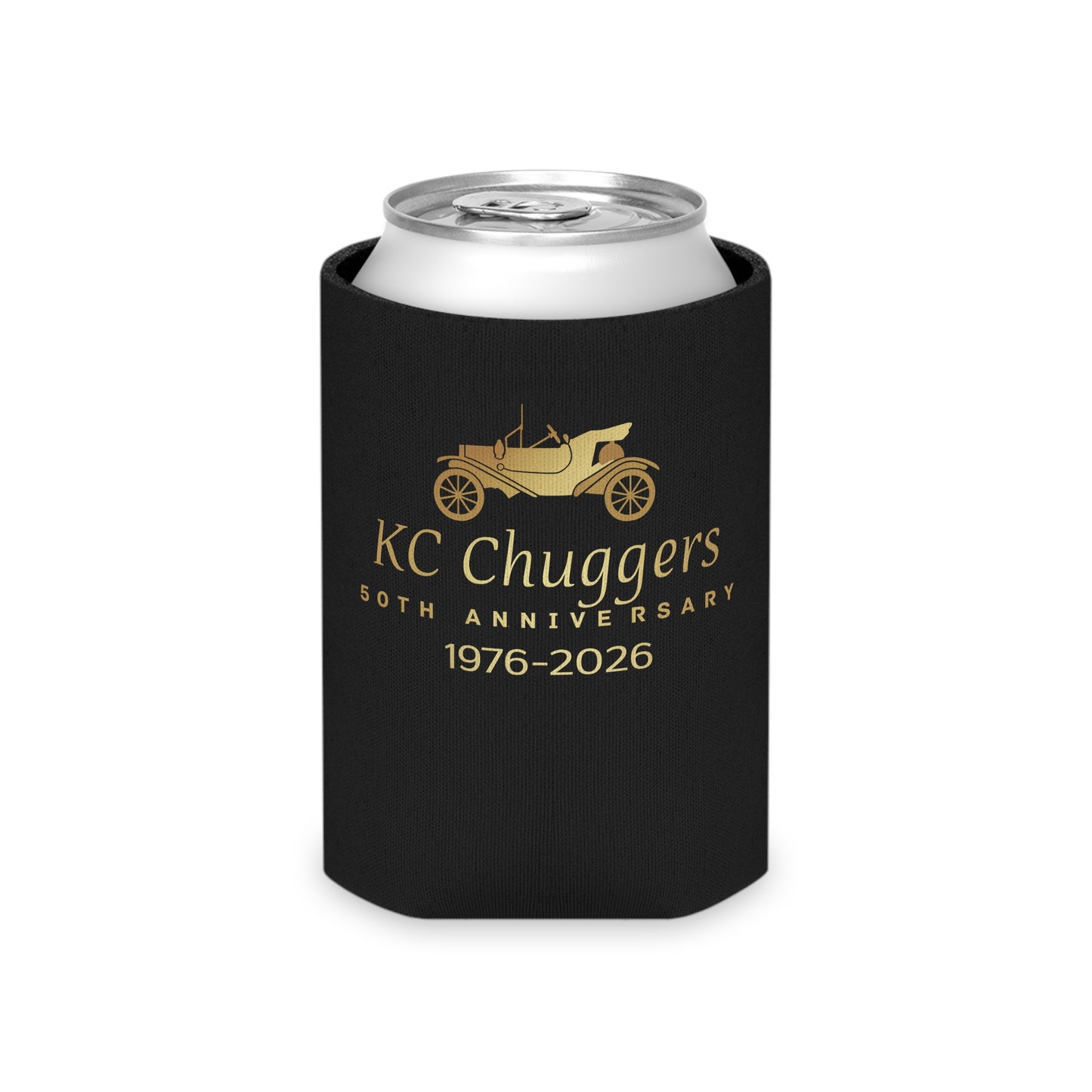KC Chuggers 50th Anniversary Can Cooler