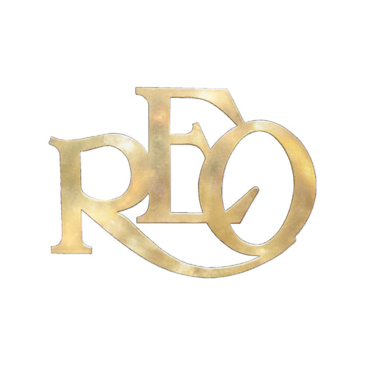 Gold Foil REO Die-Cut Sticker — Looks great on your car trailer!