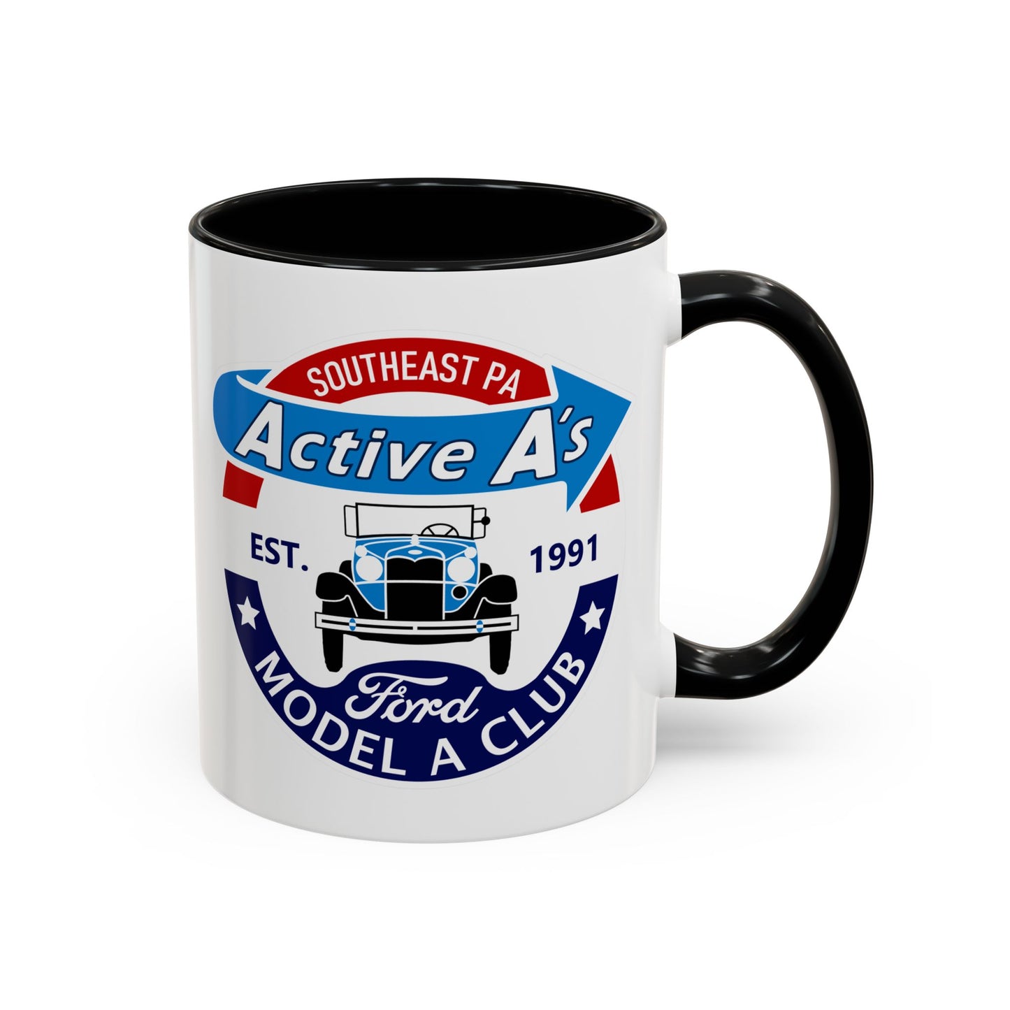 Active A's Ford Model A Club Coffee Mug — (11/15 oz)