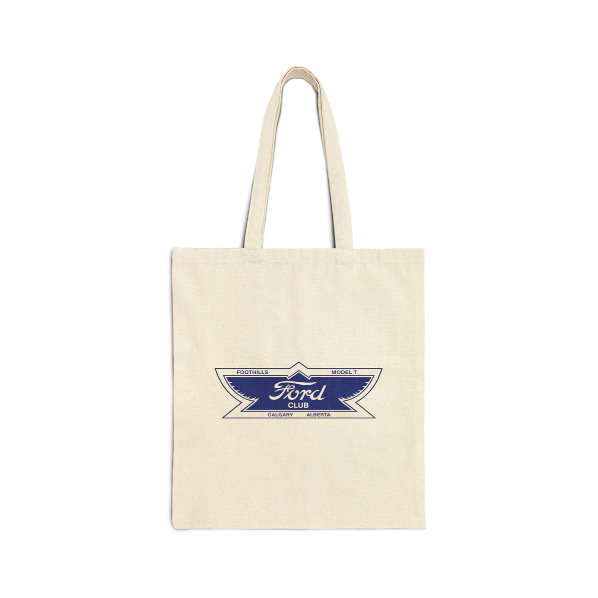 Foothills Model T Club Tote Bag – Cotton Canvas Grocery & Everyday Carry