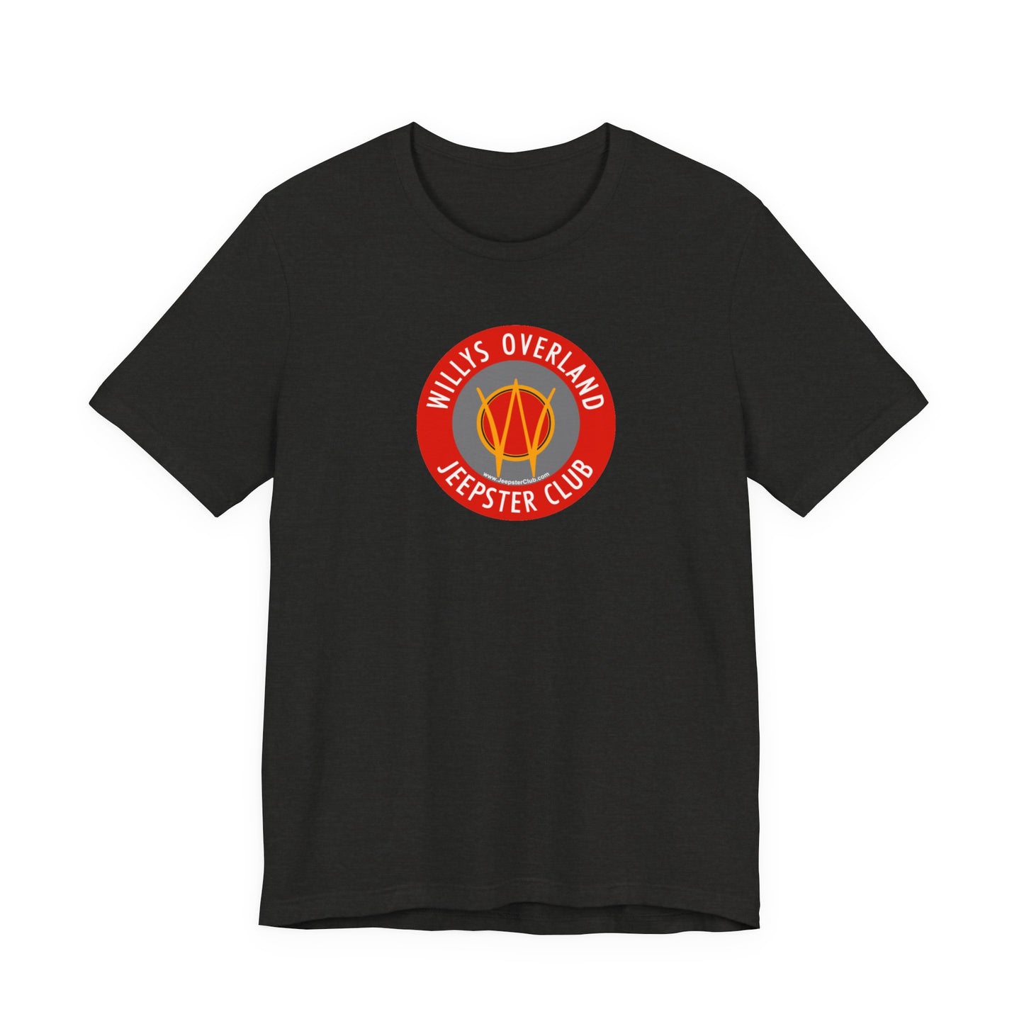 Willys Overland Jeepster Club Graphic Tee - Unisex Jersey Short Sleeve Tee