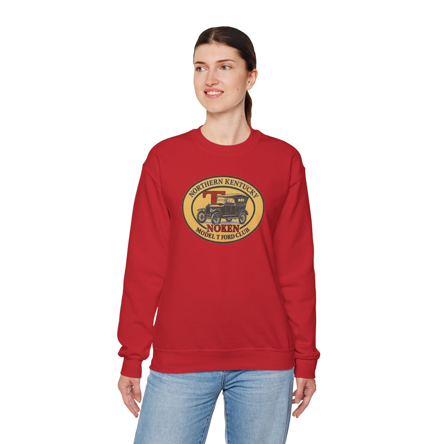 Model T Ford Club Sweatshirt — "Northern Kentucky NOKEN" Vintage Car Crewneck