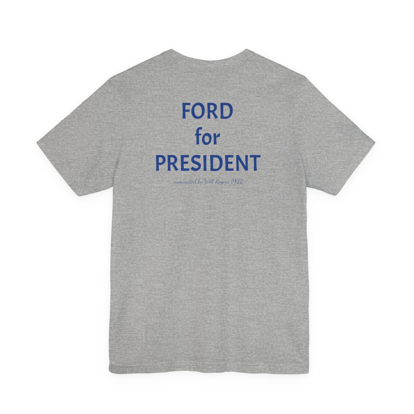 Will Rogers Model A Club - Unisex Jersey Short Sleeve T-Shirt - FORD for PRESIDENT