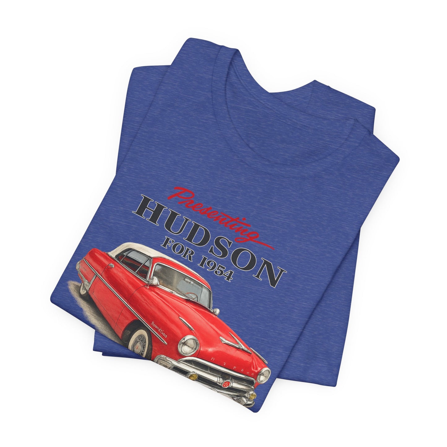 1954 Hudson Super Wasp Convertible Tee — Unisex Jersey Short Sleeve Tee (SFK)
