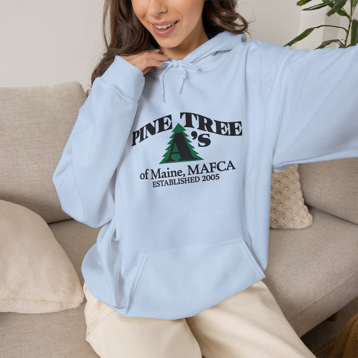 Pine Tree A's of Maine, MAFCA Hoodie – Unisex Heavy Blend™ Hooded Sweatshirt