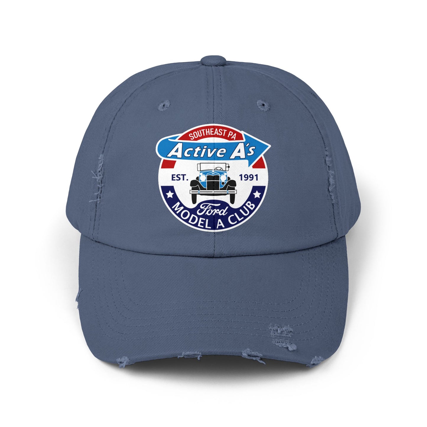 Active A's Ford Model A Club Distressed Cap (Printed)