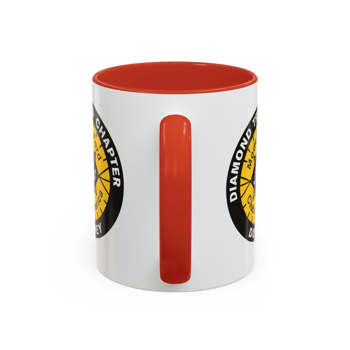 Diamond Tread Chapter Downey Ford Coffee Mug — Model A Ford Club Accent Mug (11/15oz)