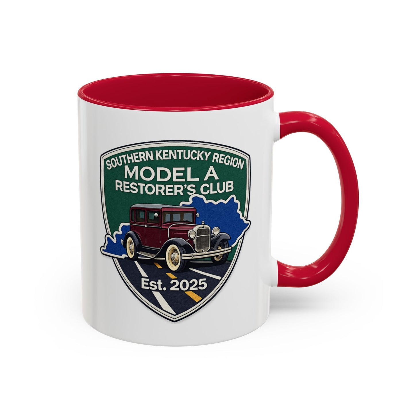 Southern Kentucky Region Model A Restorer's Club Club Mug — Southern Kentucky Region Est. 2025 (11oz/15oz)