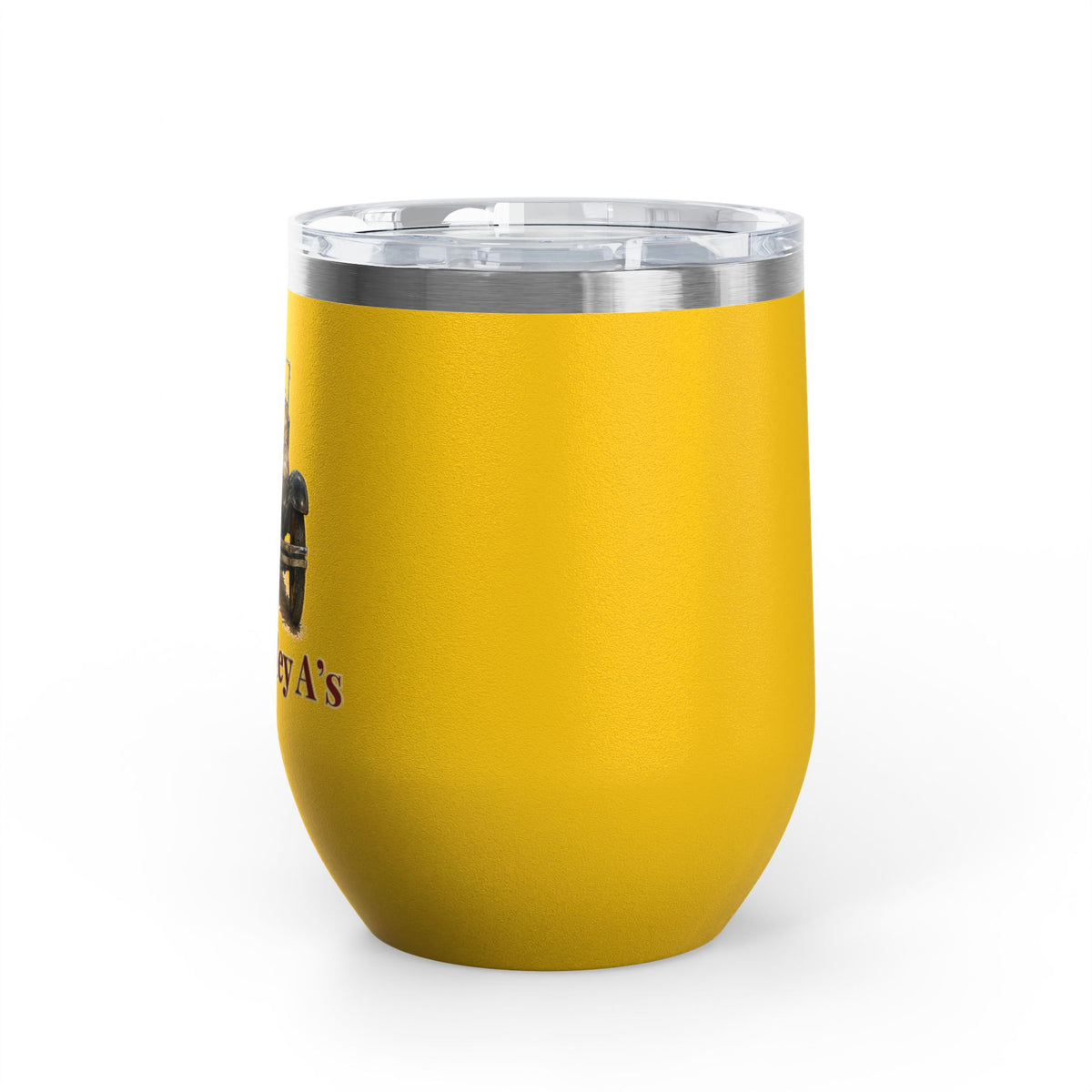 Napa Valley A's Vintage Car 12oz Wine Tumbler