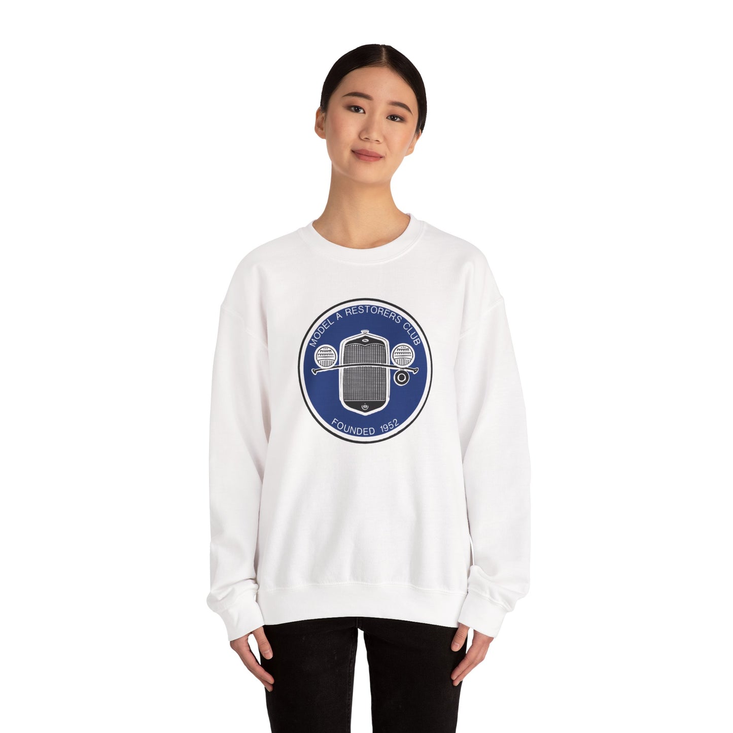 Model A Restorers Club Crewneck Sweatshirt - Founded 1957 Logo