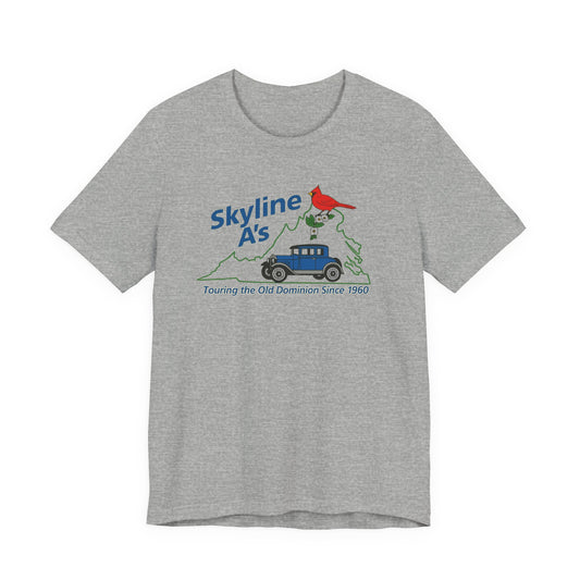 Skyline A's Virginia Roadtrip T-Shirt – "Touring the Old Dominion Since 1960"