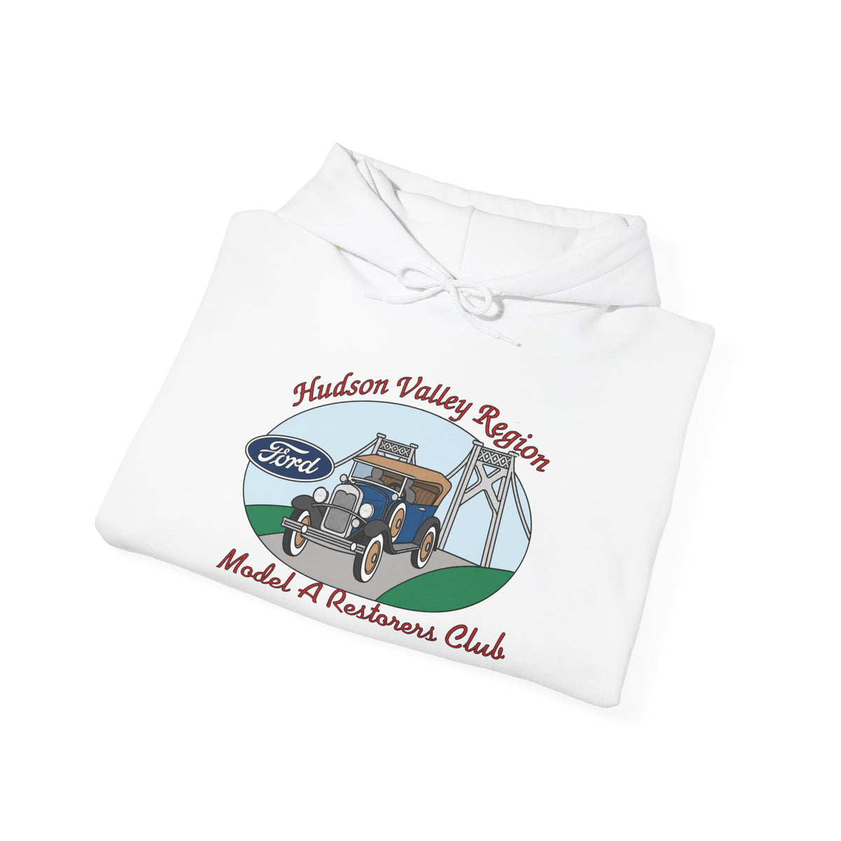 Hudson Valley Region Model A Restorers Club Unisex Heavy Blend™ Hooded Sweatshirt