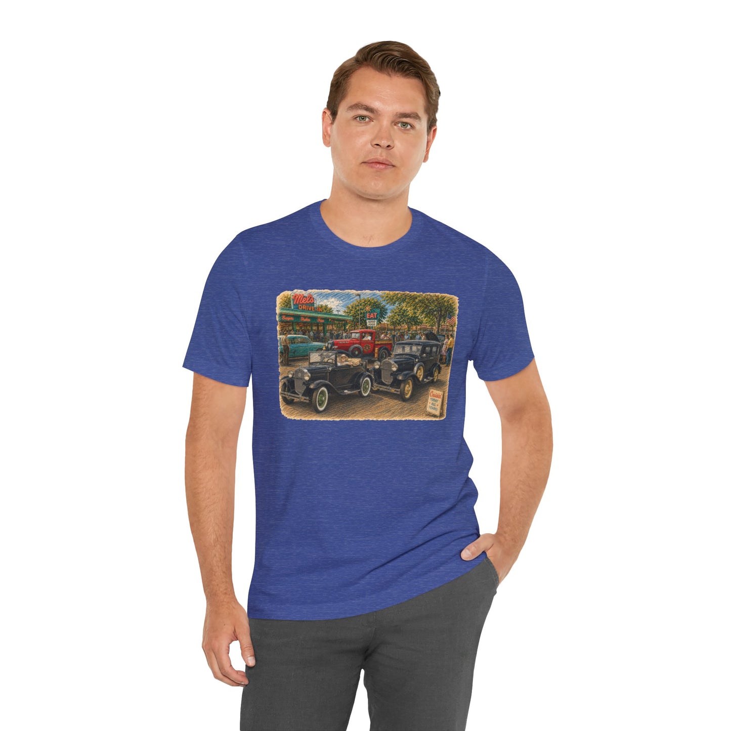 Mel's Drive-In (LTG) - Unisex Jersey Short Sleeve Tee