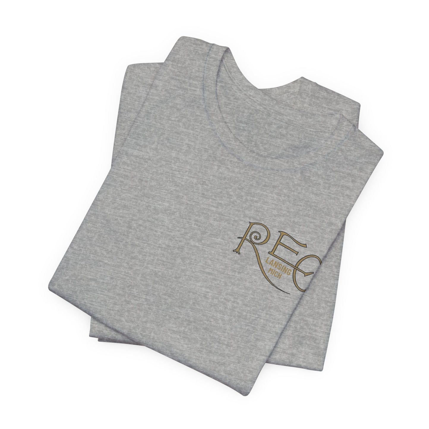 REO Motor Car Co. Vintage Car T-Shirt - Front and Back Images