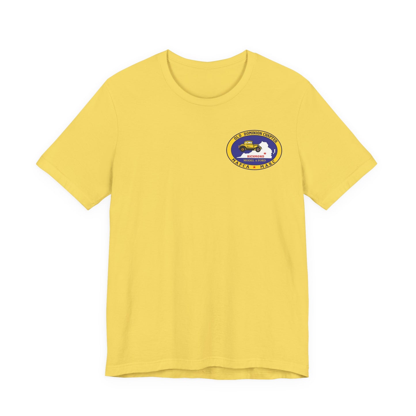 Old Dominion Model A Ford Club Chest Logo Tee