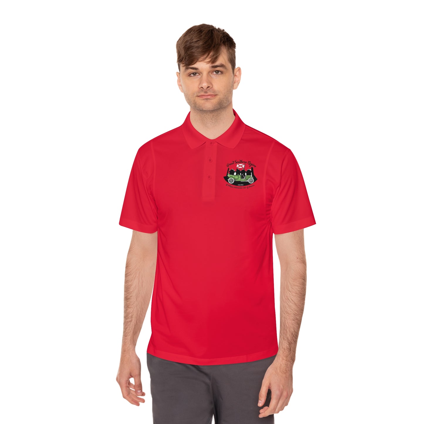 Great Southern Region AACA Golf Crest Polo Shirt - Men's Sport Performance Polo
