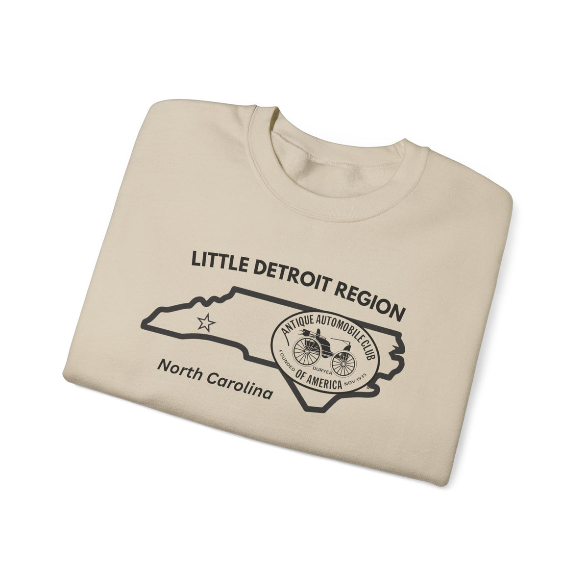 Little Detroit Region North Carolina Unisex Heavy Blend™ Crewneck Sweatshirt