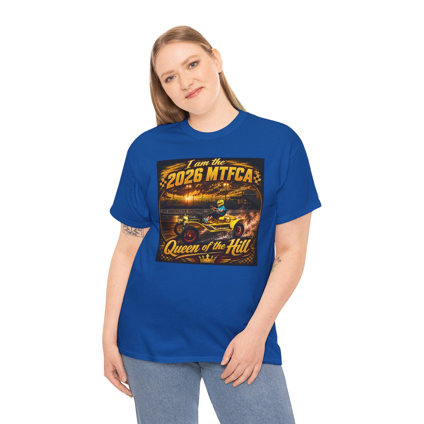 Queen of the Hill 2026 MTFCA T‑Shirt - Gildan Unisex Heavy Cotton Tee