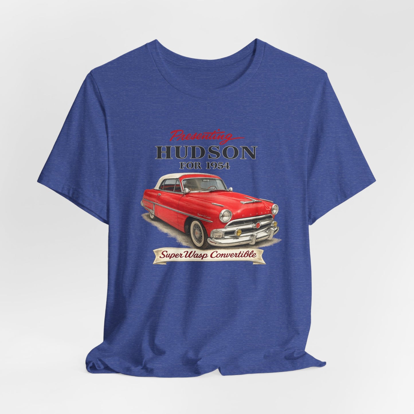 1954 Hudson Super Wasp Convertible Tee — Unisex Jersey Short Sleeve Tee (SFK)