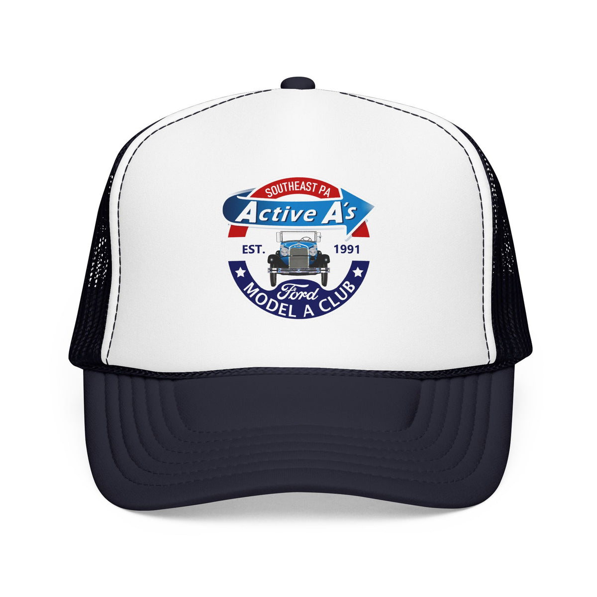 Active A's Ford Model A Club Printed Trucker Hat
