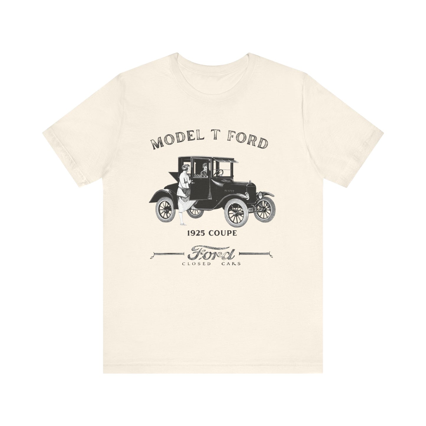 1925 Model T Ford Coupe - Classic Car Unisex Jersey Short Sleeve