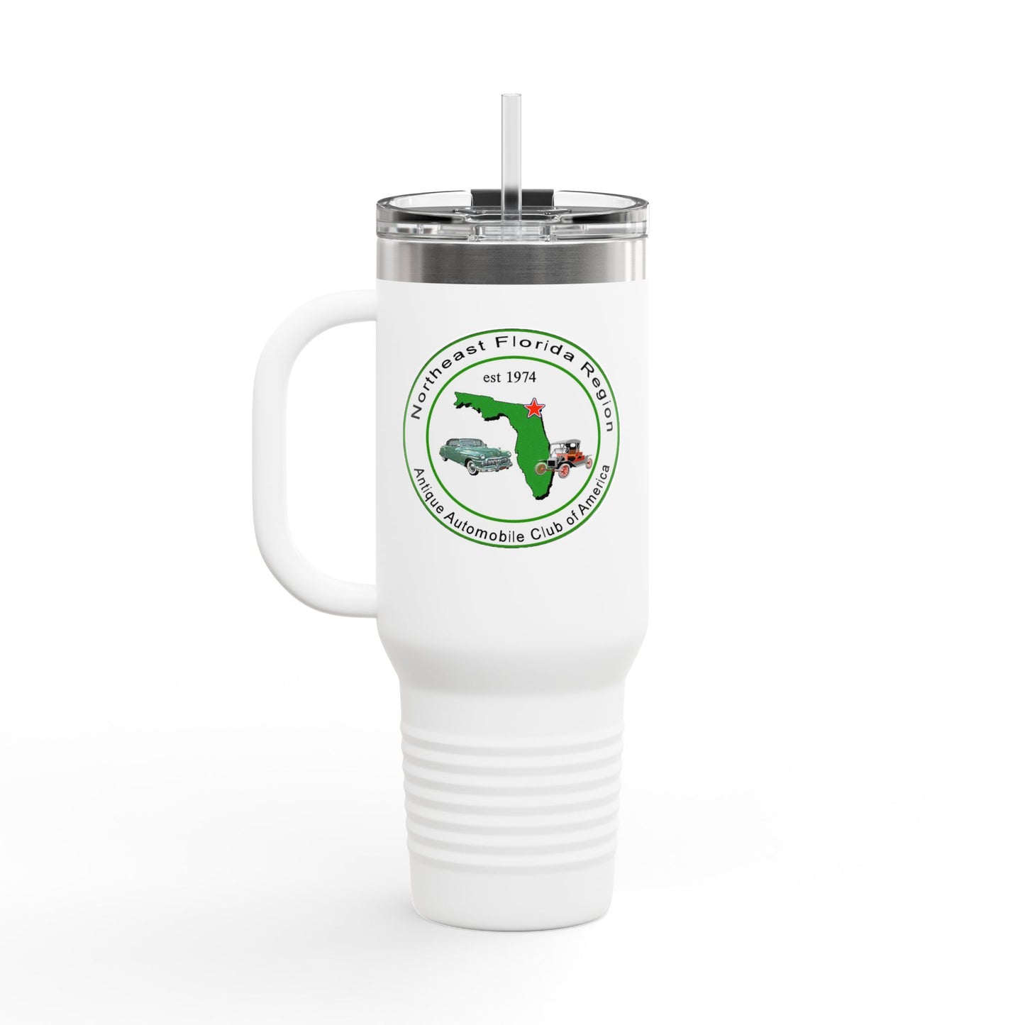 Northeast Florida Region AACA Insulated Travel Mug - Perfect for Road Trips & Outdoor Adventures