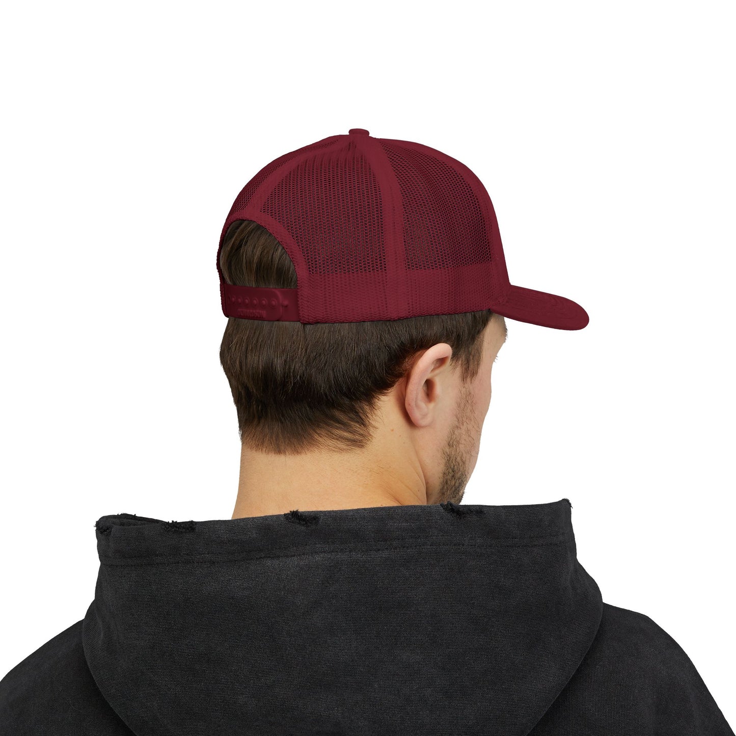 Shenandoah Region Embroidered Trucker Cap — "Shenandoah Region A.A.C.A. Winchester, VA" Mesh Snapback