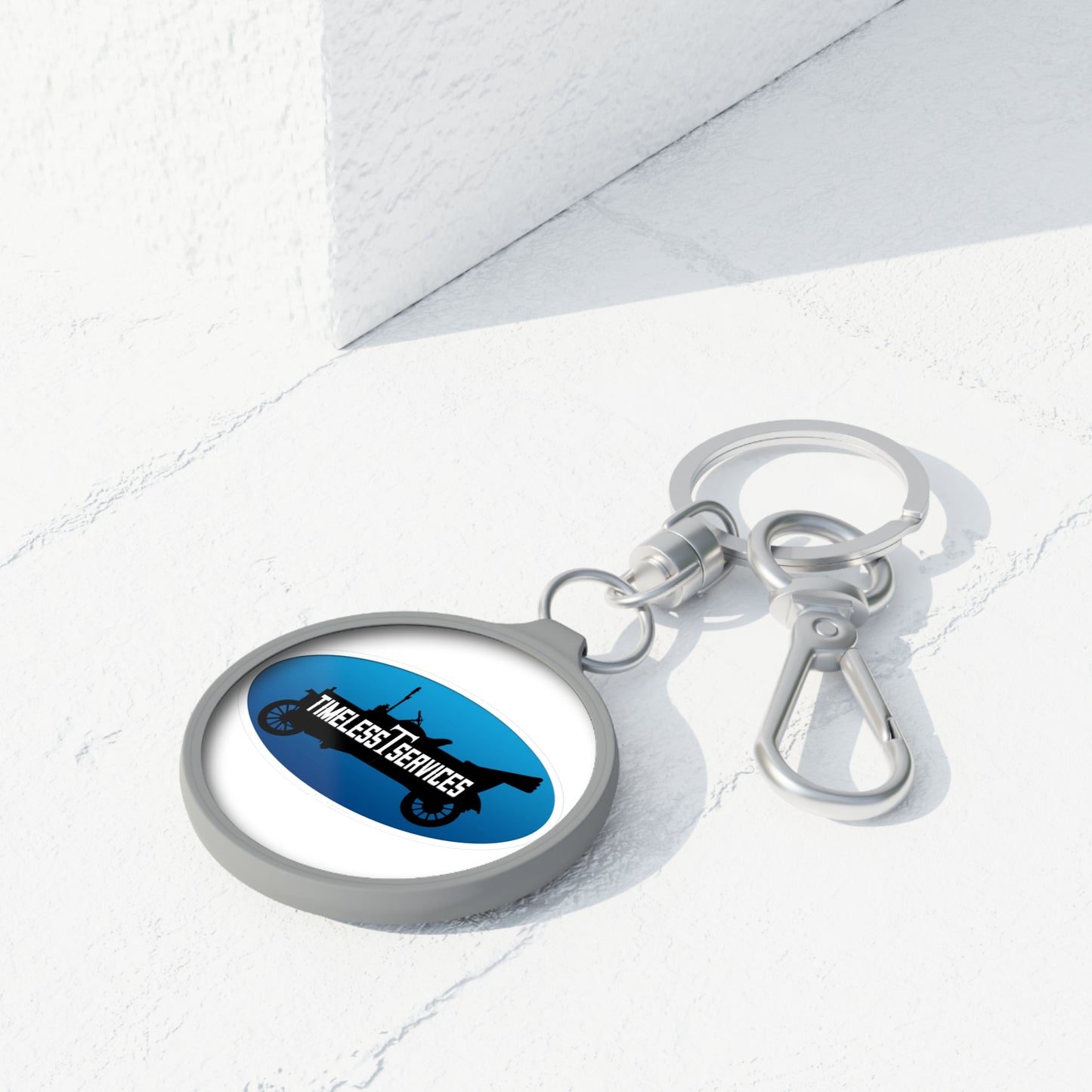 Timeless T Services Keyring Tag