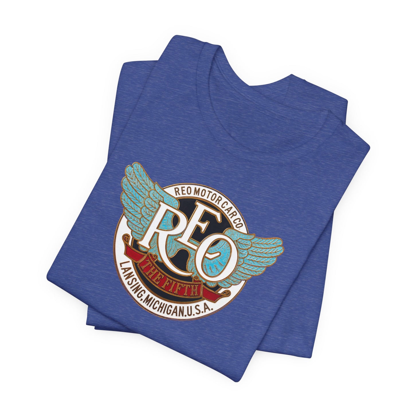 REO The Fifth 1912-1919 T‑Shirt — Retro Motor Club Graphic Tee