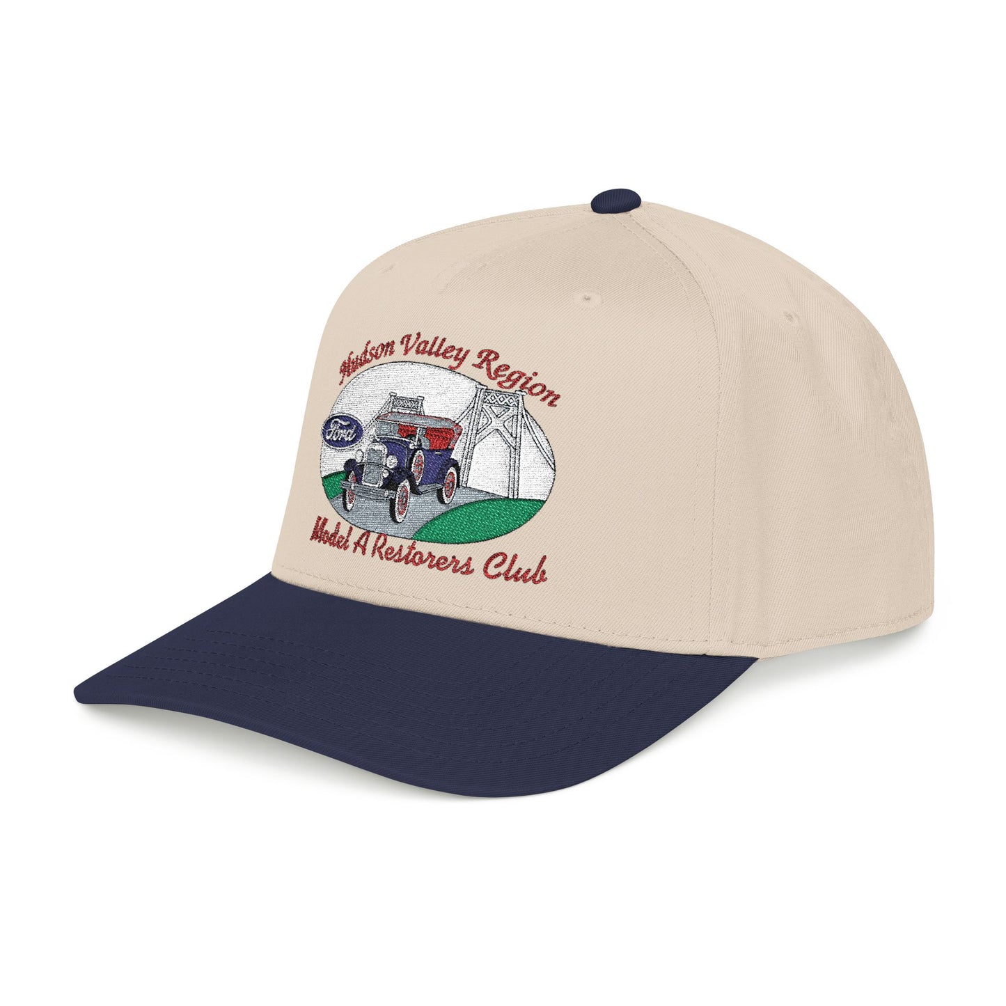Hudson Valley Region Model A Restorers Club - Embroidered Mid Profile Baseball Cap